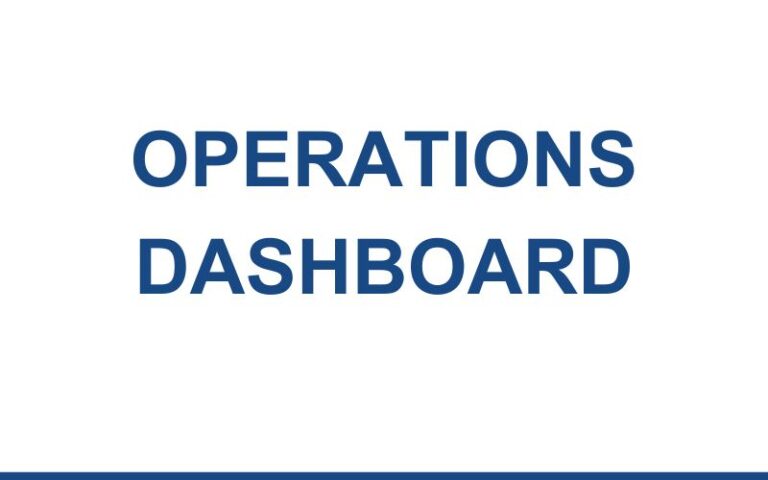 Operations Dashboard